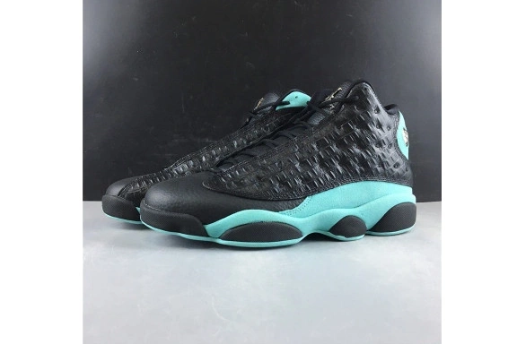 GREEN ISLAND RETRO 414571-030 13 JORDAN BLACK 414571-030 AIR 0109